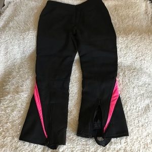 WHITE FIR shoeller neoprene ski pants black pink